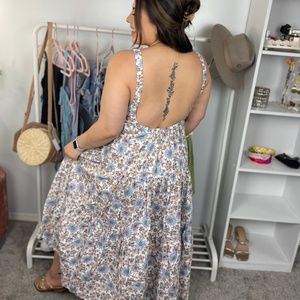 American Eagle floral maxi dress